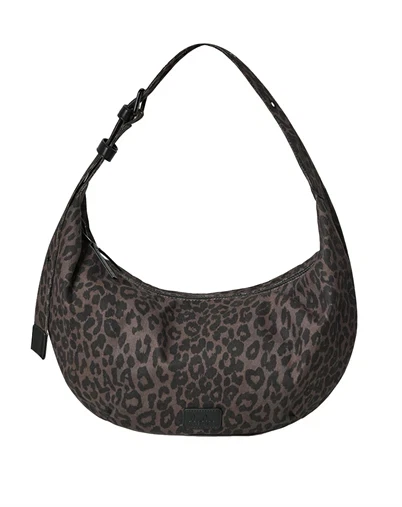 Lala Berlin - Big Shoulderbag Gili - Chocolate Brown Leo 
